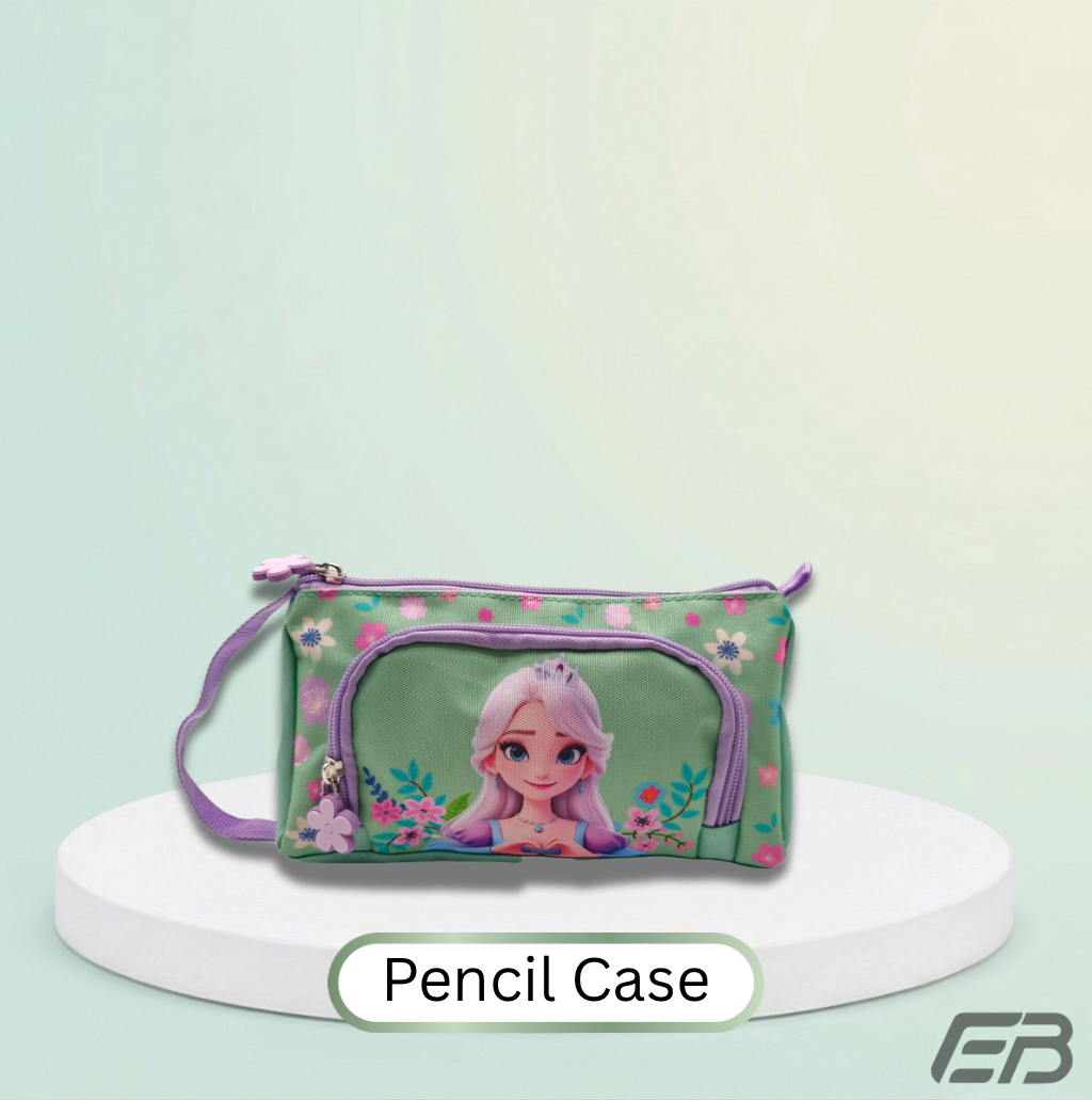 Elegant 4-in-1 Premium School Trolley Set / Princess Edition - Mint & Lavander